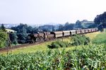 ÖBB 52.690 vom Bw Linz (WLF, Baujahr 1943) mit einem Personenzug bei Summerau im Bezirk Freistadt in Oberösterreich. (14.07.1971) <i>Foto: Robin Fell</i>