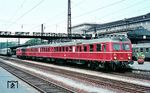 Der Stuttgarter ET 25 010 als Nt in Mannheim Hbf. (04.1965) <i>Foto: Rolf Hahmann</i>