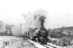 Auch abseits der Badesaison fährt der "Molli". Hier ist 99 2321 mit P 14145 nach Bad Doberan im vorwinterlichen Kühlungsborn Ost unterwegs. (30.11.1985) <i>Foto: Thomas Fischer</i>