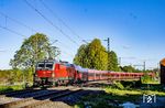 Mit der späten Nachmittagsverbindung ECE 1170 von Hamburg-Altona (ab 16.57 Uhr) nach København H (an 21.41 Uhr) fährt DSB 3234 in Rendsburg ein. (08.05.2026) <i>Foto: Thorsten Eichhorn</i>