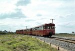Alle drei VT 1031–VT 1033 der WLE mit einer fröhlichen Schülerschar bei Anröchte. (17.05.1969) <i>Foto: Ulrich Hesse</i>