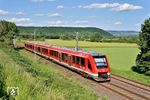 620 036 als RB 10875 (Ahrbrück - Bonn Hbf) auf dem Gegengleis bei Bad Bodendorf. (09.05.2026) <i>Foto: Zeno Pillmann</i>