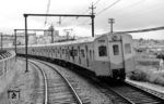 Vorortbahn (ER 1114) bei Sao Paulo mit 3000 V Gleichstrom und einer Spurweite von 1600 mm. (27.02.1972) <i>Foto: Jörg Schulze</i>