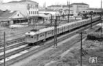 Vororttriebwagen ET 162 in Sao Paulo, der Hauptstadt des gleichnamigen Bundesstaates und größte Stadt Brasiliens. (27.02.1972) <i>Foto: Jörg Schulze</i>