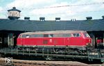 Die Kasselaner V 160 088 zu Gast im Bw Bebra. (03.1967) <i>Foto: Rolf Hahmann</i>