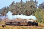 99 5903 mit einem GmP nach Harzgerode kurz vor dem Ziel seiner Reise. (19.09.1973) <i>Foto: Robin Fell</i>