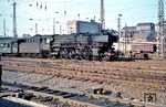 01 007 vom Bw Dillenburg fährt mit E 1797 (Gießen - Hagen) in Hagen Hbf ein. (08.1963) <i>Foto: Rolf Hahmann</i>
