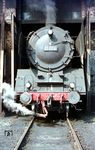 01 074 pausiert im Schuppen ihrer Heimat-Dienststelle Ludwigshafen (Rhein). (20.09.1963) <i>Foto: Rolf Hahmann</i>