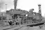 Und endlich wieder eine in Wanne-Eickel heimische 50er: 052 430 war seit Mai 1968 hier stationiert. (20.03.1972) <i>Foto: Wolfgang Bügel</i>