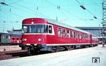 VT 24 643 vom Bw Nürnberg Hbf in München Hbf. (04.1966) <i>Foto: Rolf Hahmann</i>