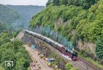 Die Geislinger Steige hatte diesmal 01 1104 für sich allein, der Autoverkehr auf der Bundestraße 10 wurde wegen einer Baustelle umgeleitet. (04.06.2026) <i>Foto: Joachim Schmidt</i>
