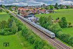 Abschied vom IC-1: 218 406 entschwindet mit dem IC 2012 "Allgäu" (Oberstdorf - Dortmund) bei Martinszell. (05.06.2026) <i>Foto: Joachim Schmidt</i>