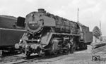 Nürnberger 44er waren im Sommer 1971 regelmäßige Gäste im Bw Crailsheim, wie die Schürzenlok 044 234. (26.06.1971) <i>Foto: Burkhard Wollny</i>