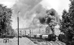 044 558 (44 1562) startet mit dem Dg 7206 nach Heilbronn in Crailsheim. (26.06.1971) <i>Foto: Burkhard Wollny</i>