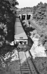 Ein ET 167 nach Wannsee in Berlin Westkreuz. (08.1966) <i>Foto: Jürgen Hagemann</i>