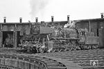 050 753 vom Bw Dortmund Vbf legte einen kurzen Halt im Bw Rheine auf dem Weg zum AW Lingen (Ems) ein. (21.03.1972) <i>Foto: Wolfgang Bügel</i>