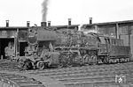 052 923 war (planmäßig) aus Emden ins Bw Rheine gekommen. (21.03.1972) <i>Foto: Wolfgang Bügel</i>