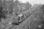 211 097 (Bw Osnabrück Rbf) fährt mit N 3136 aus Meppen in Rheine ein. (22.03.1972) <i>Foto: Wolfgang Bügel</i>