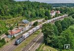 Railpool 193 119 mit dem "Marszug" DGS 40598 (Tarivisio - Saarbrücken) in Westerstetten. Der Name hat nichts mit dem bekannten Schokoriegel zu tun, sondern ein türkisches Logistikunternehmen hat den Namen adoptiert. (03.07.2026) <i>Foto: Joachim Schmidt</i>