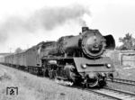 Die Geraer 22 058 (ex 39 167) mit einem Personenzug nach Saalfeld (Saale) bei Leipzig-PLagwitz. (09.1969) <i>Foto: Dieter Wünschmann</i>