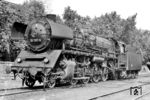 Die Saalfelder 39 1067 (ex 39 028, ex 22 067) im Bw Leipzig Hbf West. (05.1970) <i>Foto: Dieter Wünschmann</i>