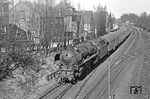 012 084 fährt mit E 1806 (Norddeich Mole - Essen Hbf) in Rheine ein. (22.03.1972) <i>Foto: Wolfgang Bügel</i>