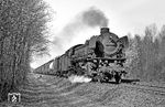 042 210 mit einem TEEM aus Bad Bentheim bei Bentlage. (22.03.1972) <i>Foto: Wolfgang Bügel</i>