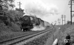 01 190 vom Bw Hannover Hbgf mit P 2419 nach Ottbergen bei Neuenbeken. (01.06.1966) <i>Foto: Reinhard Gumbert</i>