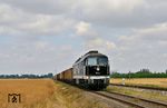 5630 105 "Dolata" mit einem Güterzug auf der Bahnstrecke Jawor–Roztoka. Sie zweigt in Jawor (Jauer) von der Bahnstrecke Katowice–Legnica ab und führt in Niederschlesien nach Roztoka (Rohnstock), wo sie in die Bahnstrecke Malczyce–Marciszow einmündet. (18.07.2026) <i>Foto: Sylvio Ohlt</i>