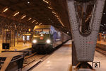 101 039 ist mit NJ 408 aus Berlin um 23.17 Uhr in Leipzig Hbf eingetroffen. (30.06.2026) <i>Foto: Marvin Christ</i>