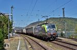 BLS-Cargo 425 (4475 425) fährt mit einem DGS durch den Bahnhof Niederheimbach. (29.07.2026) <i>Foto: Zeno Pillmann</i>