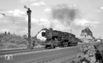 50 2278 vom Bw Frankfurt/M-2 war in Hofheim (Taunus) auf dem Weg in ihre neue Heimat nach Gießen. (09.08.1966) <i>Foto: Reinhard Gumbert</i>