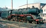 Die Ulmer 003 281 im Bw Friedrichshafen.  (09.1969) <i>Foto: Rolf Hahmann</i>