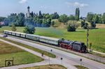 41 018 auf der Rückfahrt nach Augsburg bei Schondorf am Ammersee. (09.08.2026) <i>Foto: Joachim Schmidt</i>