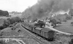 023 021 mit P 2351 von Heidelberg nach Osterburken zwischen Dallau und Auerbach (b Mosbach). (03.07.1971) <i>Foto: Burkhard Wollny</i>