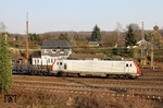 Die auf dem Baukastenprinzip der Alstom-Prima-Serie BB 37000 beruhende SNCF PRIMA 437 510 ist mit DGS 44268 (Duisburg-Wedau - Valenciennes) in Düsseldorf-Rath unterwegs. (21.03.2012) <i>Foto: Joachim Bügel</i>