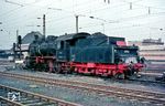 55 3763 (Bw Hamm G) assistiert als Heizlok im Bahnhof Hamm (Westf). (09.1963) <i>Foto: Rolf Hahmann</i>