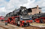 Gastlok 35 1097 der Interessengemeinschaft Traditionslok 58 3047 Glauchau (Sachs) beim Heizhausfest in Chemnitz-Hilbersdorf. (23.08.2026) <i>Foto: Andreas Höfig</i>