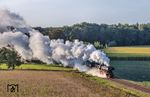 Ein Lokzug mit 23 023, 01 1075 und 23 071 kurz vor Beekbergen. (05.09.2026) <i>Foto: Joachim Schmidt</i>
