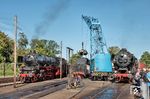 01 1075 mit 23 076 und 52 8139 während der wie immer bestens organisierten Veranstaltung "Terug naar Toen" (Zurück nach Damals) der Veluwsche Stoomtrein Maatschappij (VSM) in Beekbergen. (06.09.2026) <i>Foto: Joachim Schmidt</i>