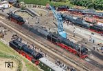 01 1075, 65 018 und 23 071 in Beekbergen. Zum Museumsbahnhof gehört auch ein wunderschönes altes Bahnhofsgebäude mit einem authentischen Bahnhofsbüro, ein fahrbarer Kohlekran sowie ein manuell betätigter Bahnübergang und vieles mehr, was früher auf und neben der Eisenbahn zu sehen war.  (06.09.2026) <i>Foto: Joachim Schmidt</i>