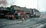 Als 01 192 im Sommer 1964 das Bw Stuttgart besuchte, gehörte sie noch dem Bw Nürnberg Hbf an. Ihren Neubaukessel besaß sie seit 1958. (1964) <i>Foto: Rolf Hahmann</i>