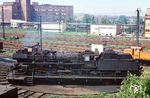 03 2081 vom Bw Berlin Ostbf wendet im Bw Dresden Altstadt. Anfang 1969 war sie mit dem Neubaukessel RAW Halberstadt 259/1962 von 22 036 ausgerüstet worden. (05.1971) <i>Foto: Rolf Hahmann</i>