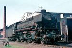 41 097 zeigt sich in ihrem Heimat-Bw Kirchweyhe. Ihren Neubaukessel (Henschel 29935/1960) und Ölhauptfeuerung hatte sie im Frühjahr 1961 im AW Braunschweig erhalten. (07.1967) <i>Foto: Rolf Hahmann</i>