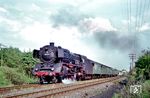 Mit 01 067 und dem P 3540 geht es bei Kierberg in die Eifel. (05.1967) <i>Foto: Harald Vogelsang</i>