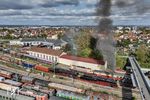 Auf geht's für 50 4073 und 52 8168 vor dem Zuckerrübenzug DGS 88987 im Bahnhof Nördlingen. (21.09.2026) <i>Foto: Joachim Schmidt</i>