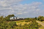 Mit einer Verspätung von rund 120 Minuten erreicht an diesem Tag der ICE 2310 mit 248 501 und Tz 1810 die Insel Sylt. Der vermeintliche "Superzug" der Bahn gerät immer mehr in die Kritik. Nicht nur das Umspannungsprocedere in Itzehoe erzeugt andauernd Zusatzverpätungen, auch der Fahrkomfort lässt zu wünschen übrig. Die von der DB viel gelobten Einzelradfahrwerke des Talgo-Zuges sind ein deutlicher Rückschritt. Die Vollkatastrophe sind jedoch die brettharten Sitze, die ein längeres Reisen zur Tortur machen. (29.08.2026) <i>Foto: Joachim Bügel</i>