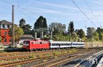 Am "Überführungsmittwoch" hatte diesmal TRI 110 198 den DLr 93622 von Bad Bentheim nach Köln in Haan-Gruiten am Haken. (07.10.2026) <i>Foto: Joachim Bügel</i>