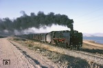 TCDD 46.051 mit einem Güterzug auf der Strecke Konya - Afyon in der Zentraltürkei südlich von Ankara. (02.08.1982) <i>Foto: Roger Johnson</i>
