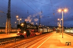 Ankunft um 21.40 Uhr im Hauptbahnhof von Heilbronn. (23.05.2013) <i>Foto: Joachim Bügel</i>